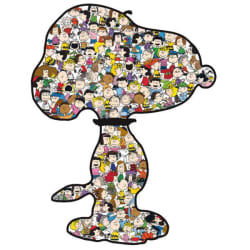 World&rsquo;s Largest Snoopy - 1600 Piece Jigsaw Puzzle Peanuts