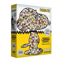 World&rsquo;s Largest Snoopy - 1600 Piece Jigsaw Puzzle Peanuts