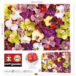 Orchid Collage Flower & Garden