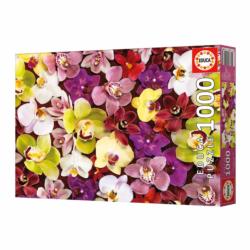 Orchid Collage Flower & Garden Jigsaw Puzzle