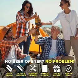 11-in-1 Survival Credit Card Multitool