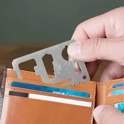 11-in-1 Survival Credit Card Multitool