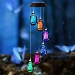 LED solar wind chime - Hanging Lanterns