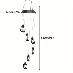 LED solar wind chime - Hanging Lanterns
