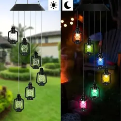 LED solar wind chime - Hanging Lanterns