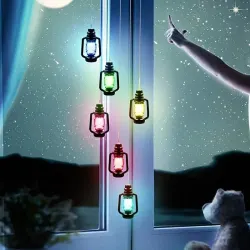 LED solar wind chime - Hanging Lanterns