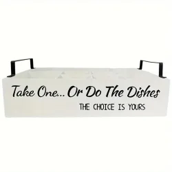Take One or Do The Dishes - Kitchen Storage Organizer
