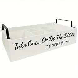 Take One or Do The Dishes - Kitchen Storage Organizer