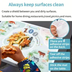 On The Go Placemats for Babies & Toddlers