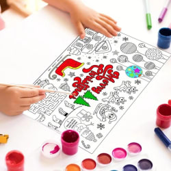 12pcs Santa Claus Place Mats -