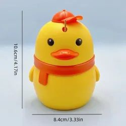Adorable Duck-Shaped Automatic Pop-Up Toothpick Holder
