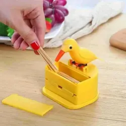Bird Toothpick Dispenser - Automatic Toothpick Holder
