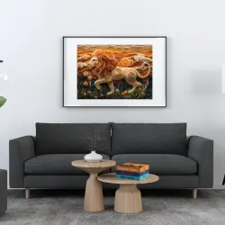 Golden Lion Big Cats