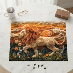 Golden Lion Big Cats