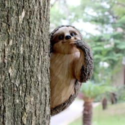 Adorable Sloth Tree Hugger Decoration - Funny Yard Art