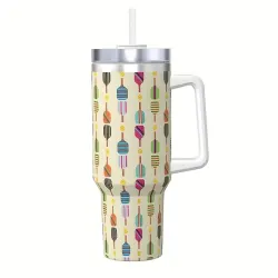 Pickleball Extra Large Insulated Stainless Steel Tumbler - 40oz