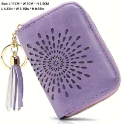 10-Slot Sunflower RFID Credit Card Holder Wallet