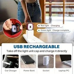 Rechargeable LED Beanie Hat