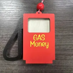 Christmas Tree Gift Card Ornaments - Gas Money, Gaming Money,