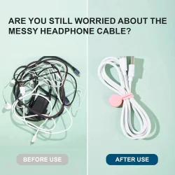 Magnetic Silicone Cable Ties