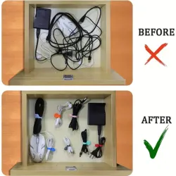 Magnetic Silicone Cable Ties