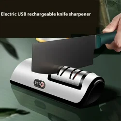 Automatic Electric Knife Sharpener - 2-Speed