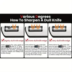 Automatic Electric Knife Sharpener - 2-Speed