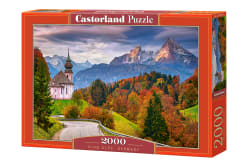 Autumn in Bavarian Alps, Germany Mountain