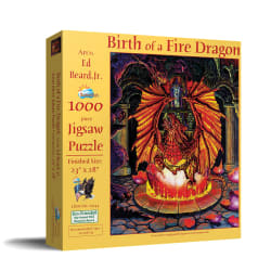 Birth of a Fire Dragon Fantasy