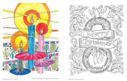 Christmas Traditions Coloring Book