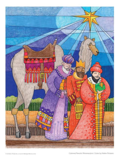 Christmas Traditions Coloring Book