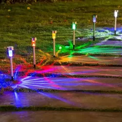 Outdoor Solar Landscape Lawn Light, - Scratch and Dent