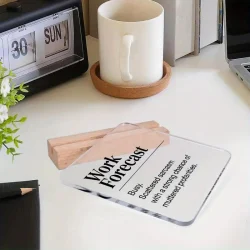 Funny Desk Plaque - Sarcasm