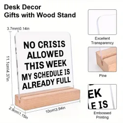 Desk Positivity - No Crisis Allowed This Week