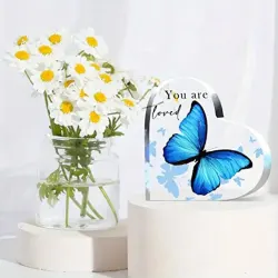 You Are Loved Butterfly Acrylic Plaque