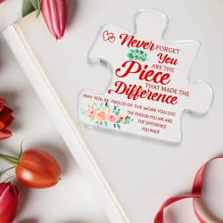 Versatile Acrylic Puzzle Plaque