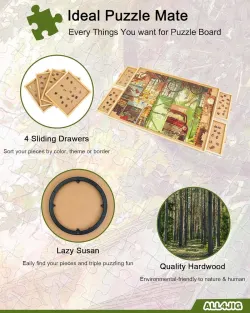 2000 Piece Rotating Puzzle Board