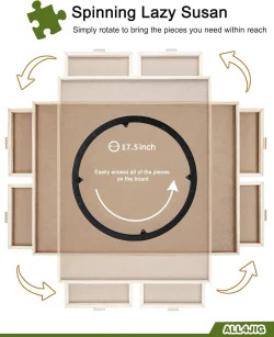 2000 Piece Rotating Puzzle Board