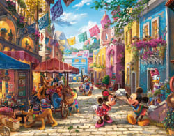 4 in 1 Thomas Kinkade Disney Travel Disney