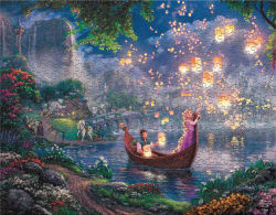 4 in 1 Thomas Kinkade Disney Princess Movies & TV
