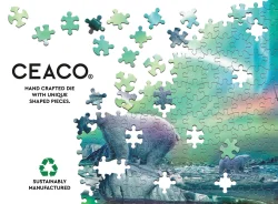 Northern Lights Gathering Glow Bear