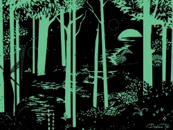 Sleeping Giants Glow Forest