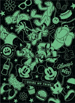 Mickey Party Of Six Glow Disney