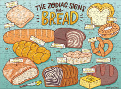 Bread Zodiac - Space Saver Puzzle Food and Drink