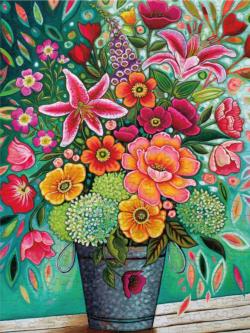Florenza - Peggy's Garden Flower & Garden Jigsaw Puzzle