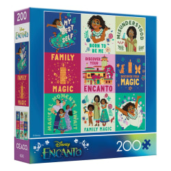 Encanto Flat Flower Collage Disney