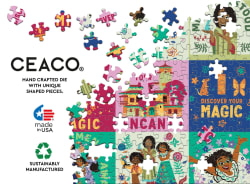 Encanto Flat Flower Collage Disney