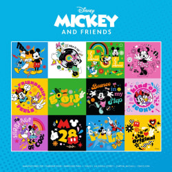 Mickey's Positive Pop Collage Disney