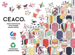 Pickleball Prints Pile&Stk - Scratch and Dent Sports