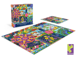 Sundial Patchwork Flower & Garden